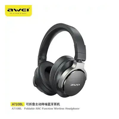 Awei A710BL Wireless Bluetooth Gaming Headphones ANC Bluetooth...
